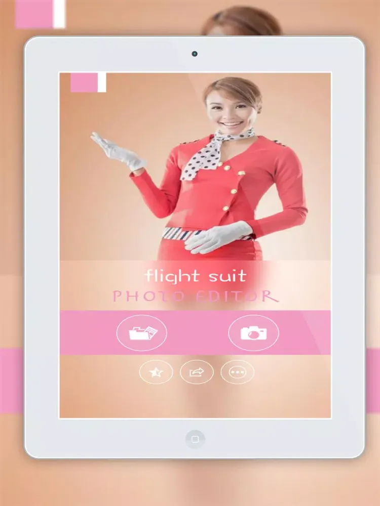 Captures d'écran de flight Girl Body Photo montage App-Woman Body builder PHoto Montage iPad 