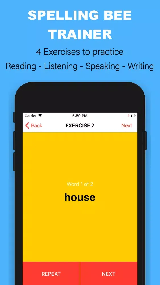 Practice your Spelling Bee Screenshots