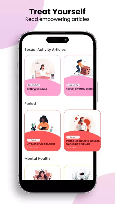 Zrzuty ekranu Period Tracker: Natural Cycles