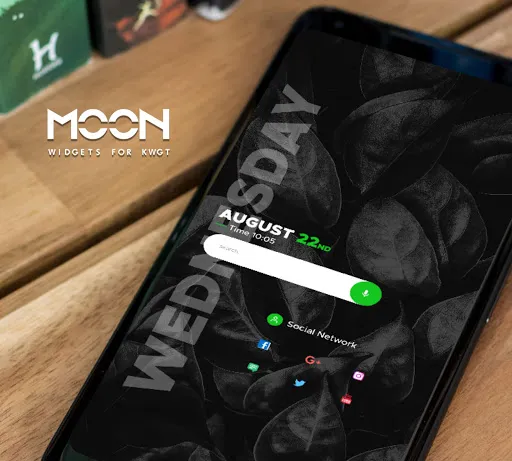 Moon KWGT Screenshots