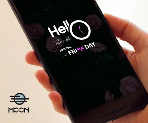 Moon KWGT Screenshots