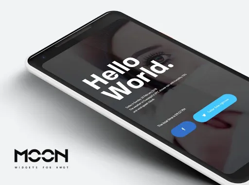 Moon KWGT Screenshots