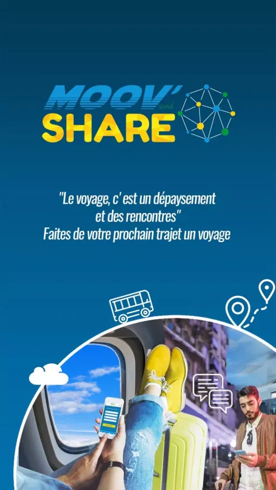Moov' & Share سکرین شاٹس
