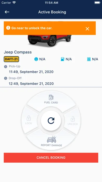 Tangkapan layar MooveSharing