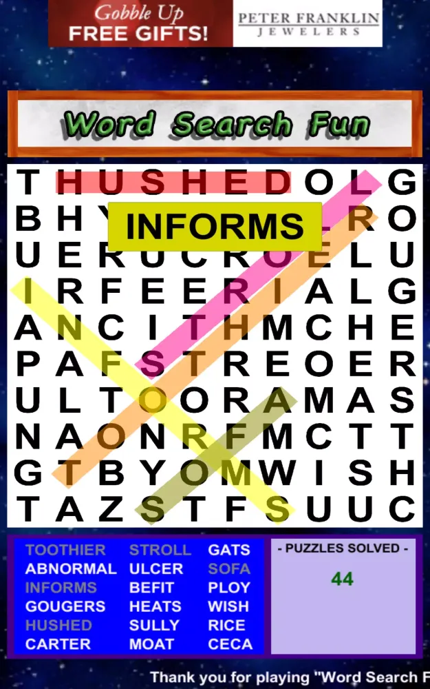 Word Search Scramble Word Find 스크린샷