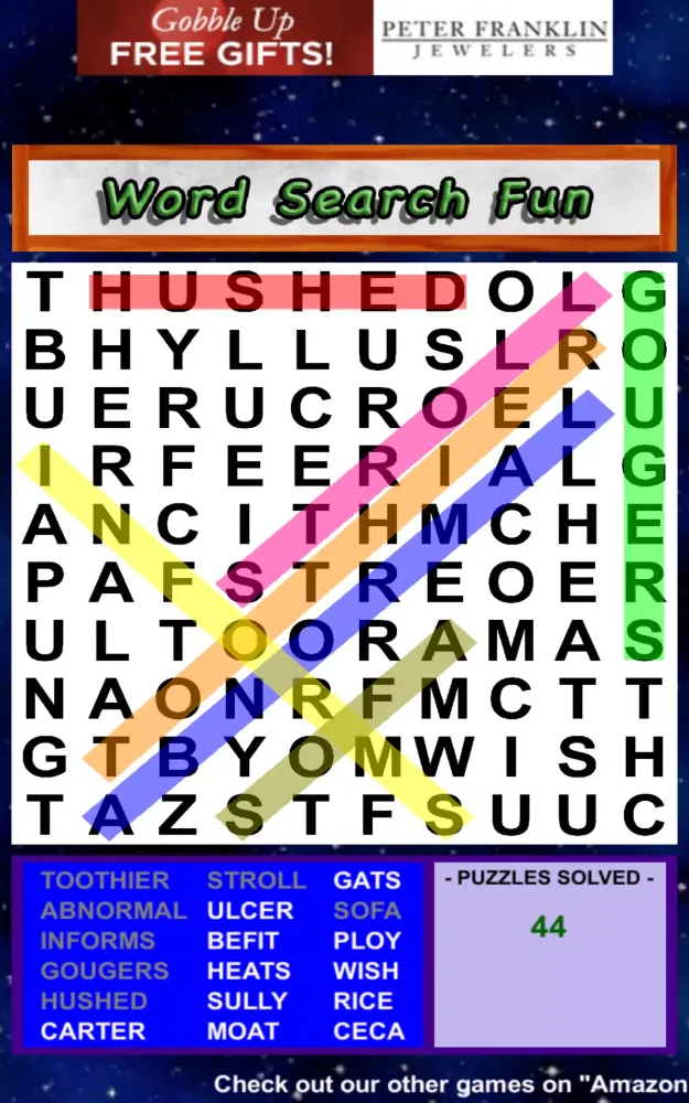 Word Search Scramble Word Find 스크린샷