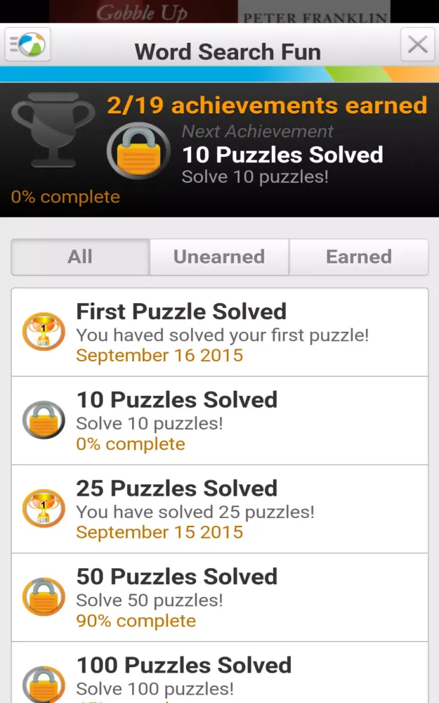 Word Search Scramble Word Find 스크린샷