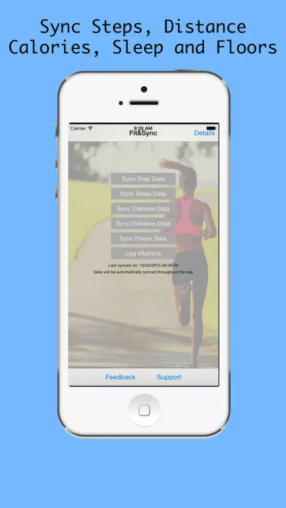 HealthSync, sync Fitbit to HealthKit應用截圖