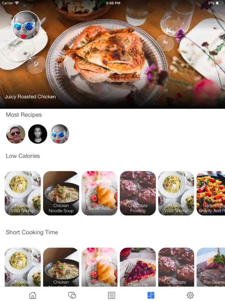 Recipe Nova iPad 应用截图