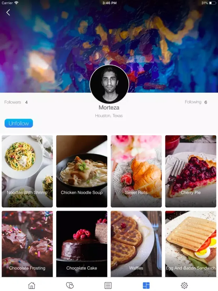 Recipe Nova iPad 应用截图