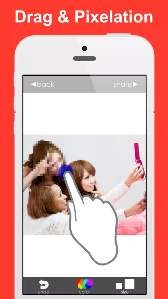 Скриншоты MosaicTouch - SUPER EASY PIXELATION-