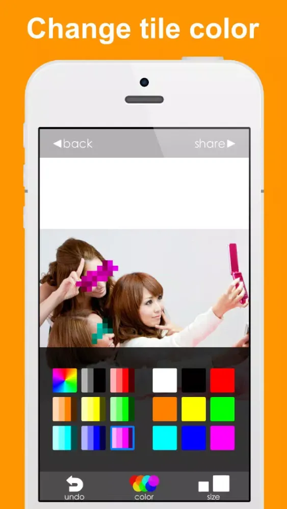 Скриншоты MosaicTouch - SUPER EASY PIXELATION-