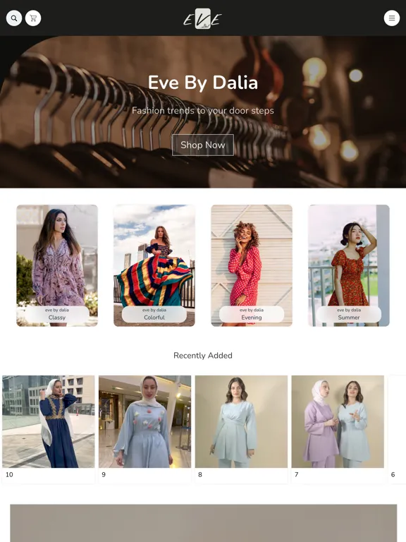 Screenshot di Eve by Dalia iPad 