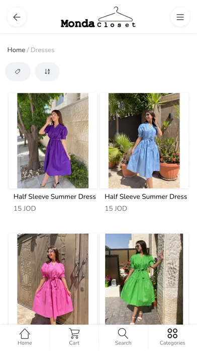 Capturas de pantalla de Monda Closet