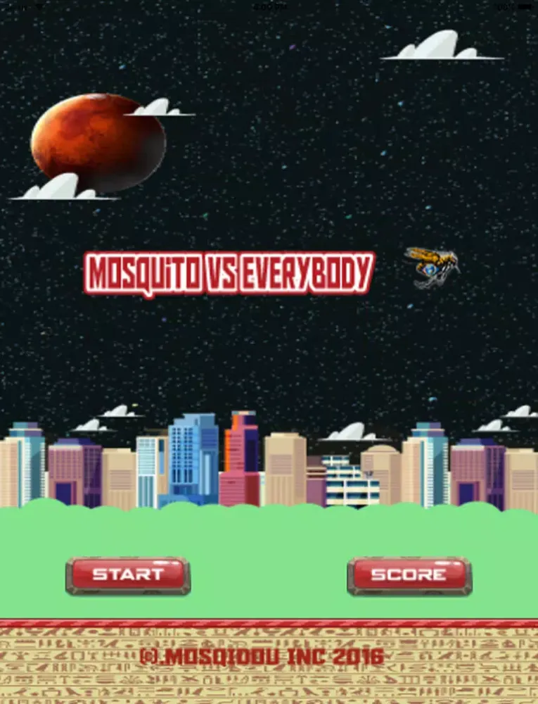 Capturas de pantalla de mosquito vs everybody iPad 