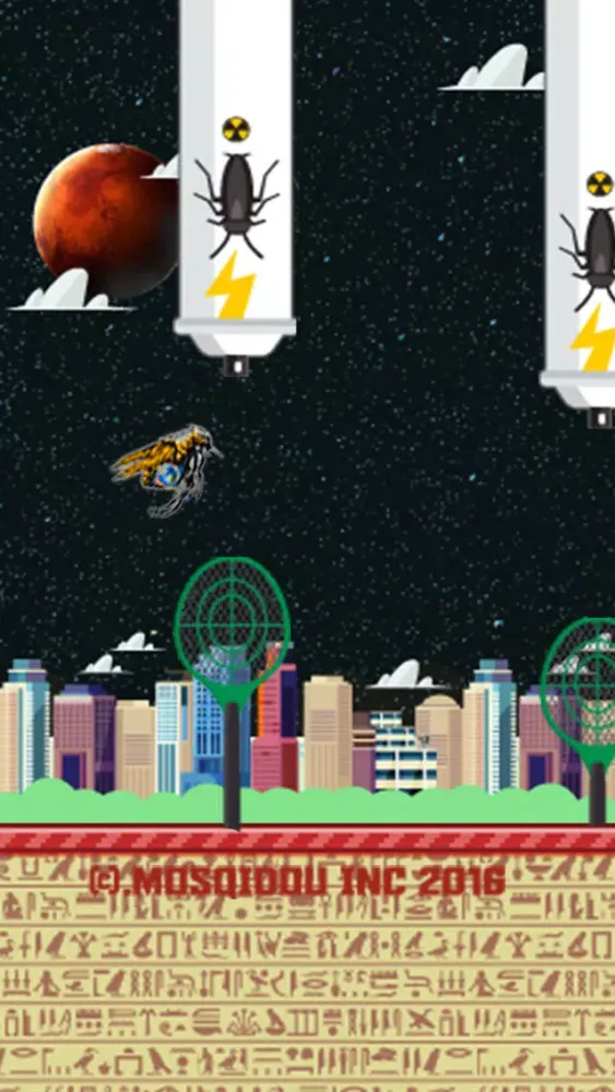 Capturas de pantalla de mosquito vs everybody