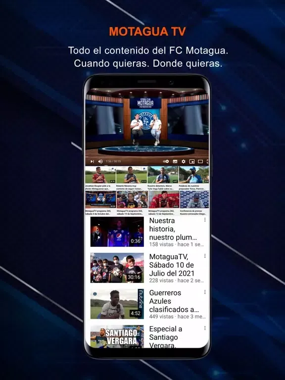 FC Motagua Oficial iPad  Ekran Görüntüleri