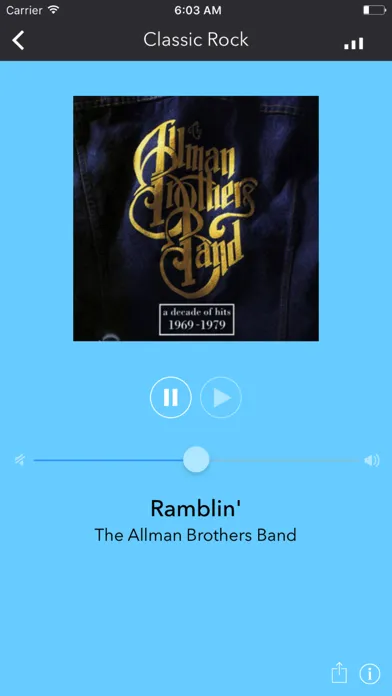 Sky Radio Screenshots