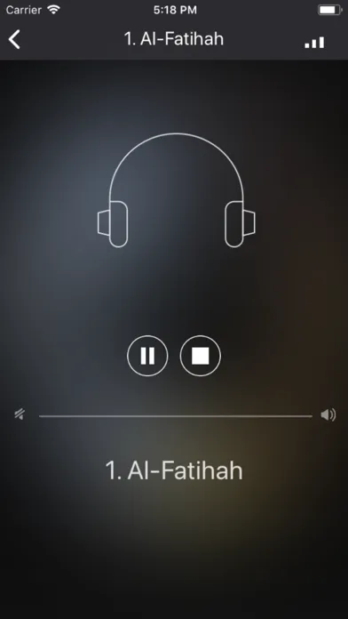 Qur’an Audio سکرین شاٹس