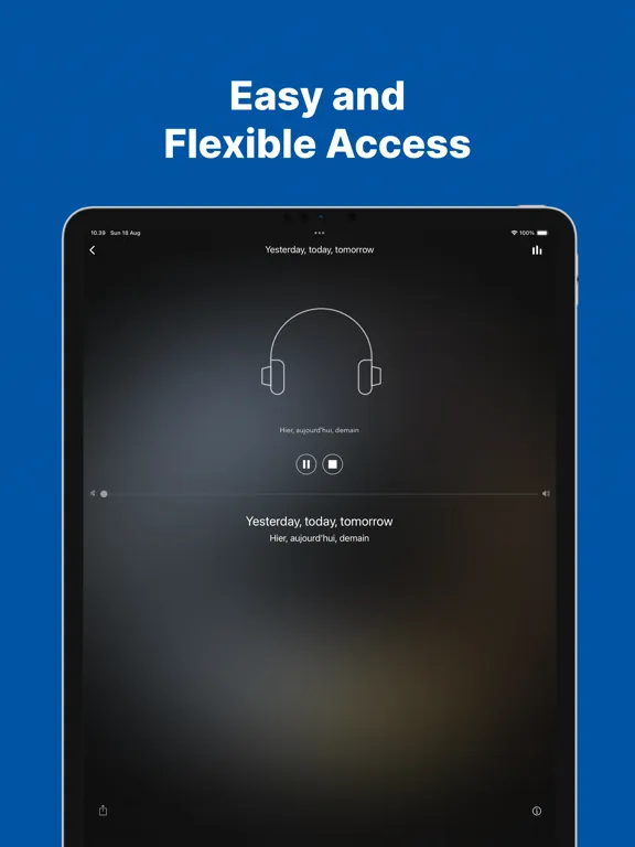 Fast - Speak French Fluently iPad  স্ক্রিনশট