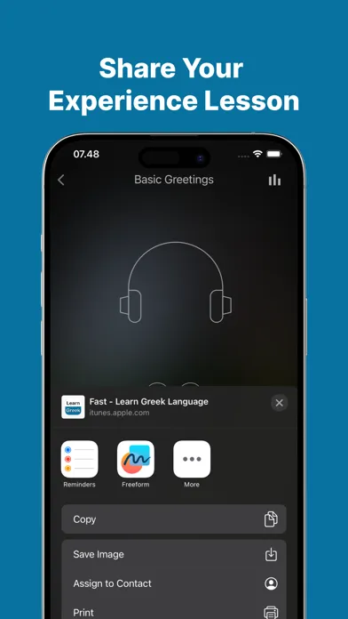Zrzuty ekranu Fast - Learn Greek Language