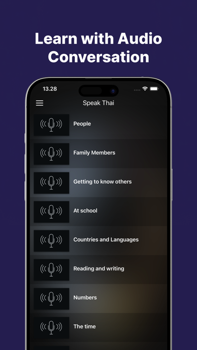 Ảnh chụp màn hình của Fast - Speak Thai Language