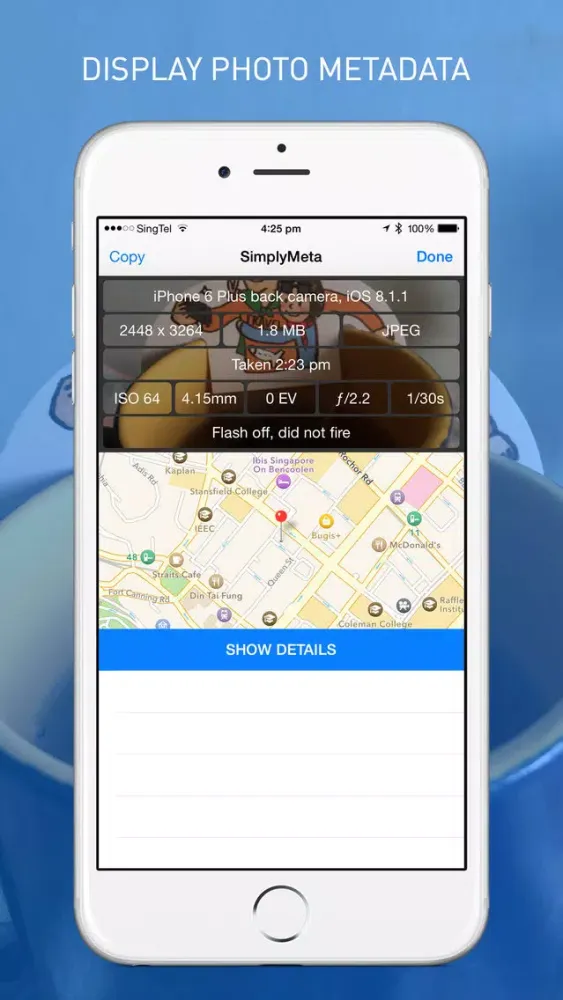 ภาพหน้าจอของ SimplyMeta