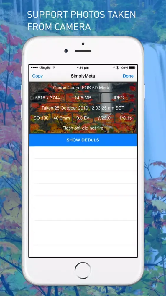 ภาพหน้าจอของ SimplyMeta
