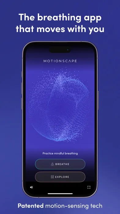 Скриншоты Motionscape: Mindful Breathing