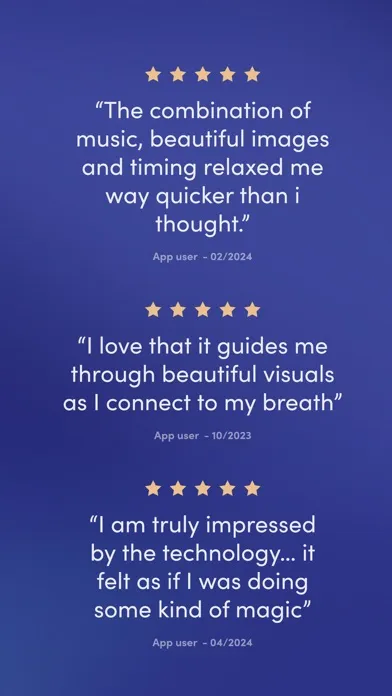 Скриншоты Motionscape: Mindful Breathing