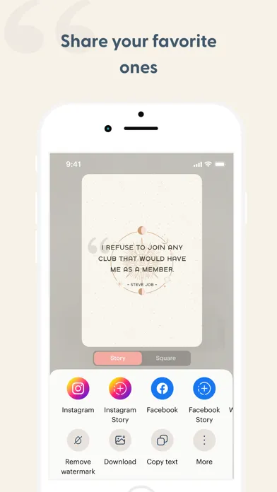 ภาพหน้าจอของ Motiv8 - Daily Motivatio‪n‬