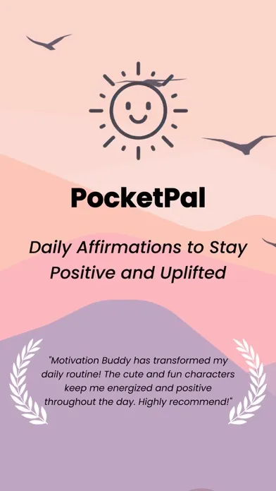 PocketPal: Daily Affirmations应用截图