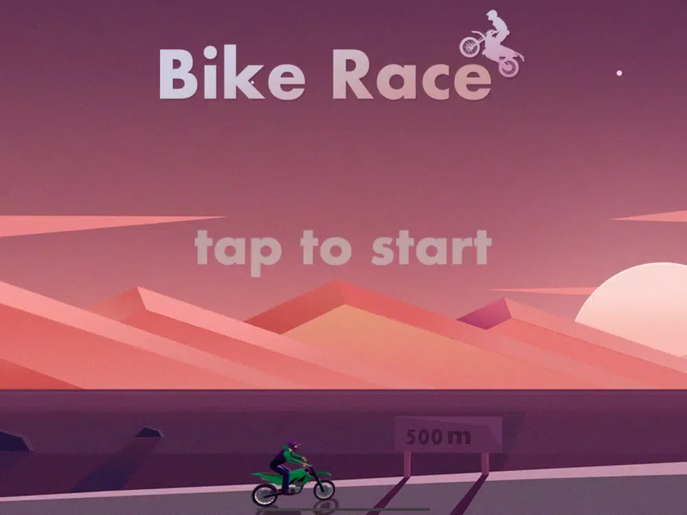 Moto Night - racing game iPad 应用截图