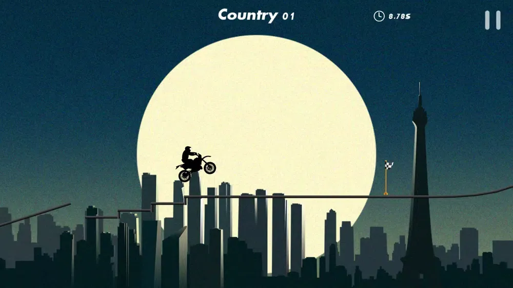 Moto Night - racing game应用截图