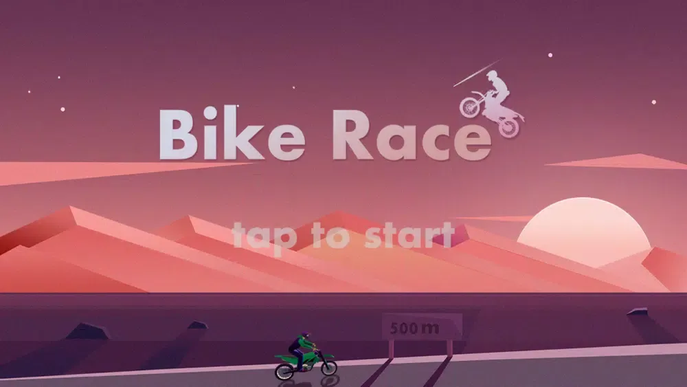 Moto Night - racing game应用截图