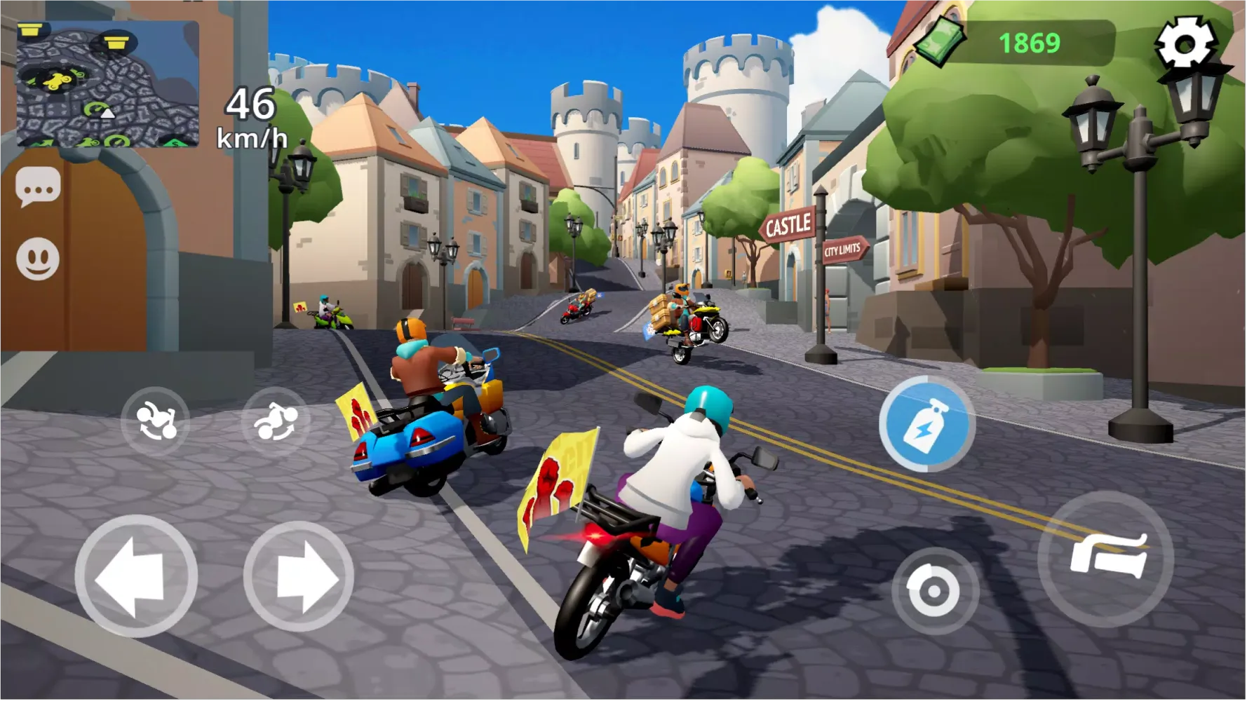 Moto City: Mad Bike Delivery Screenshots