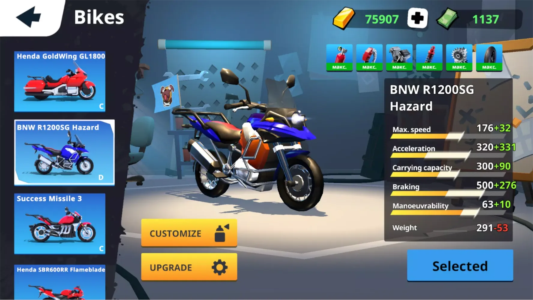Moto City: Mad Bike Delivery Screenshots