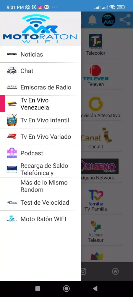 Moto Raton WIFI Screenshots