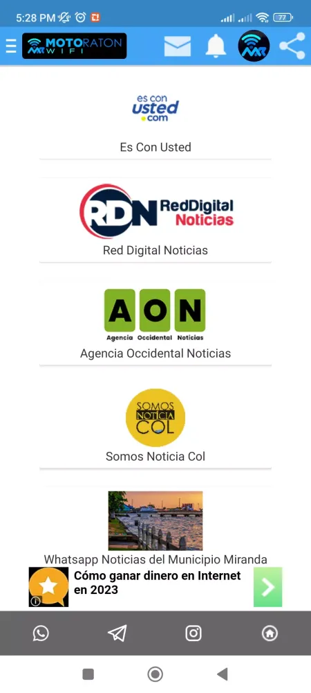 Moto Raton WIFI Screenshots