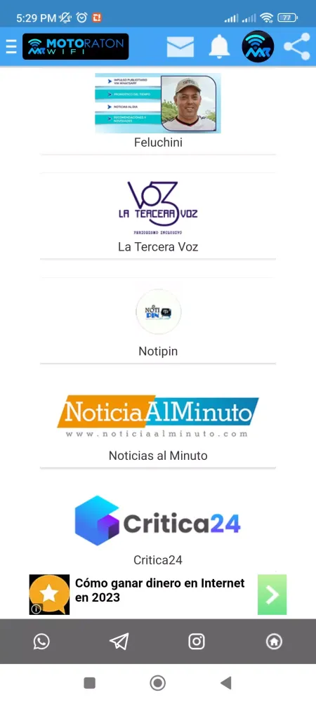 Moto Raton WIFI Screenshots