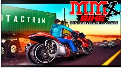 Tangkapan layar MMX Highway Bike Traffic Crash