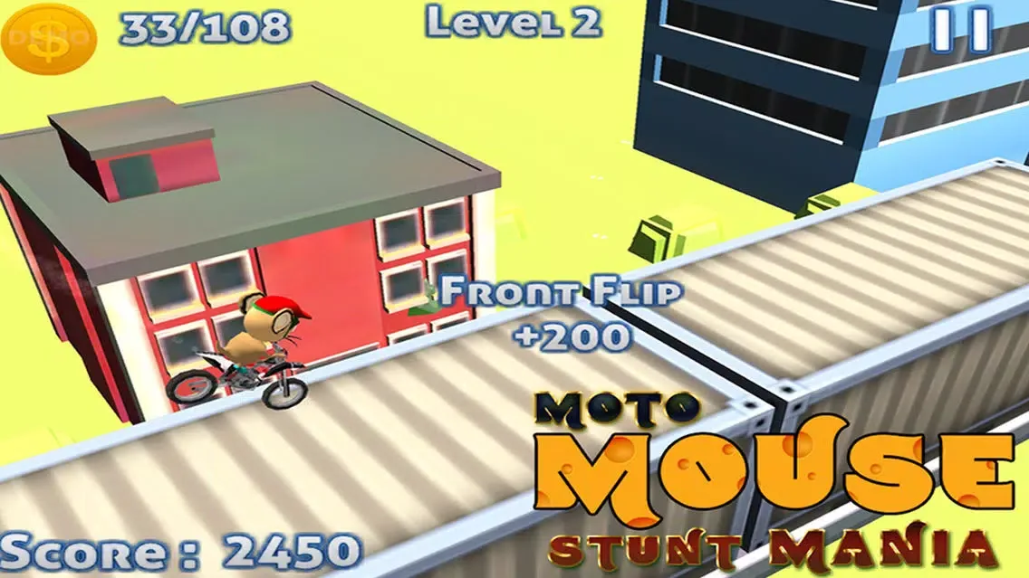 MOTO MOUSE STUNT MANIA - ( 3D DIRT BIKE RACING GAME )應用截圖