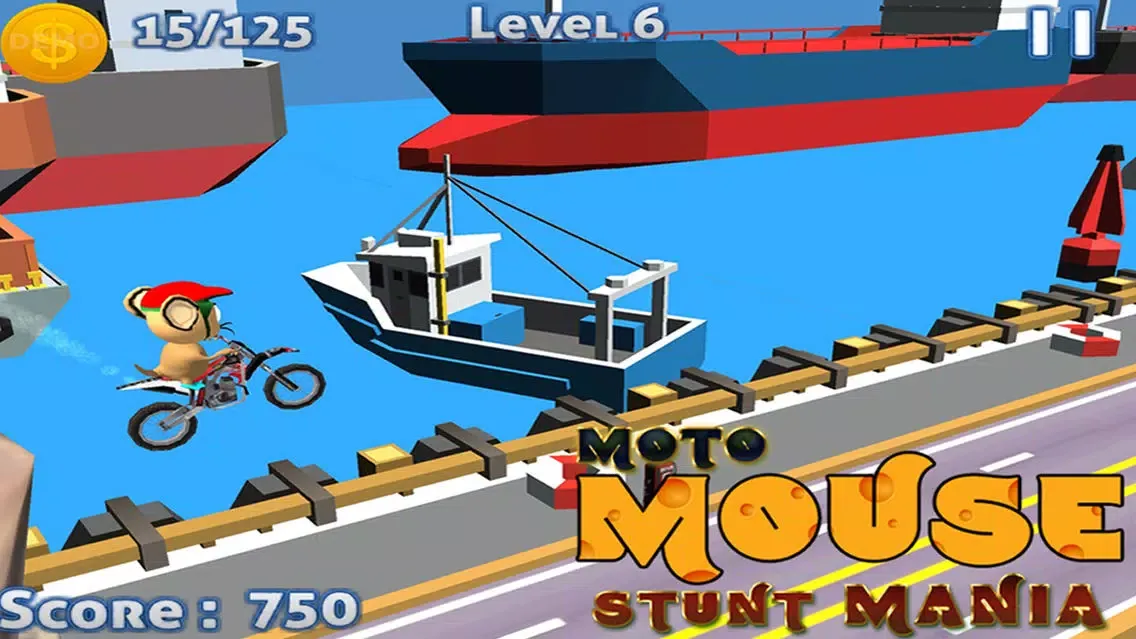 MOTO MOUSE STUNT MANIA - ( 3D DIRT BIKE RACING GAME )應用截圖