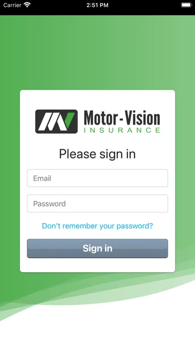 Motor Vision Insurance Ekran Görüntüleri