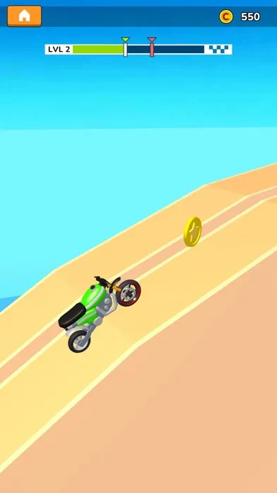 Tangkapan skrin Motorbike Craft Race
