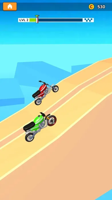 Tangkapan skrin Motorbike Craft Race