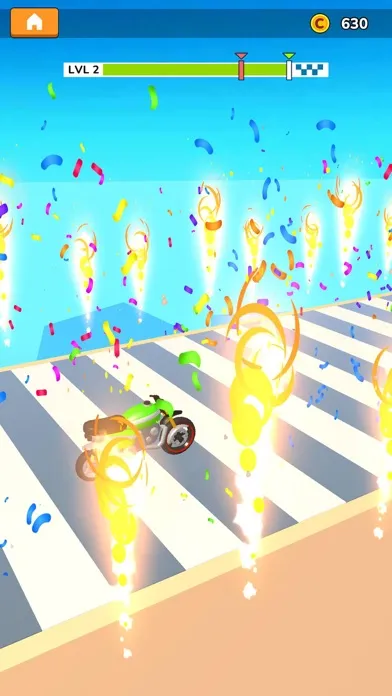 Tangkapan skrin Motorbike Craft Race