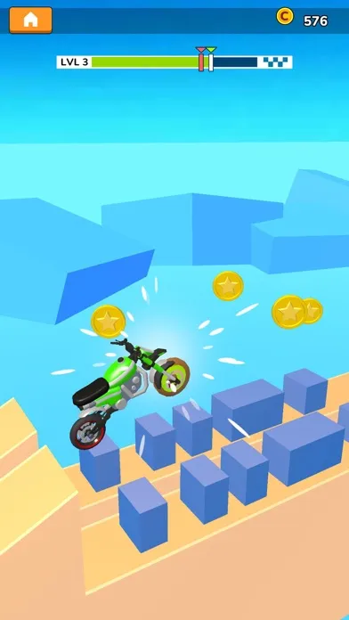 Tangkapan skrin Motorbike Craft Race