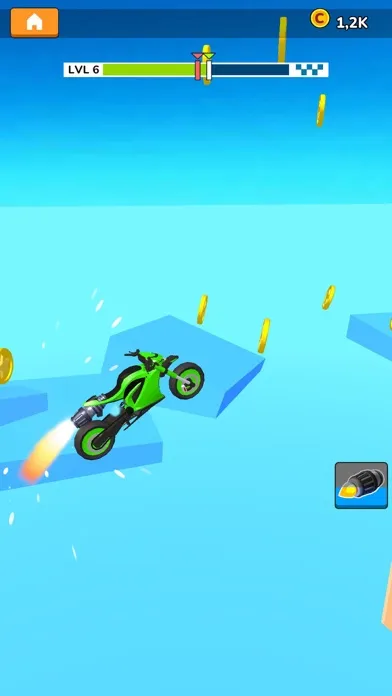Tangkapan skrin Motorbike Craft Race
