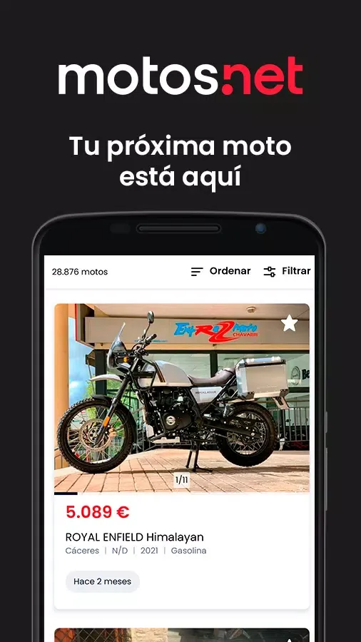 Ảnh chụp màn hình của Motos.net